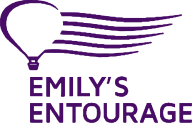 Emily's Entourage Hot Air Balloon Logo